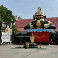 พระพิฆเนศปางนอนเสวยสุข ที่ วัดสมาน ฉะเชิงเทรา