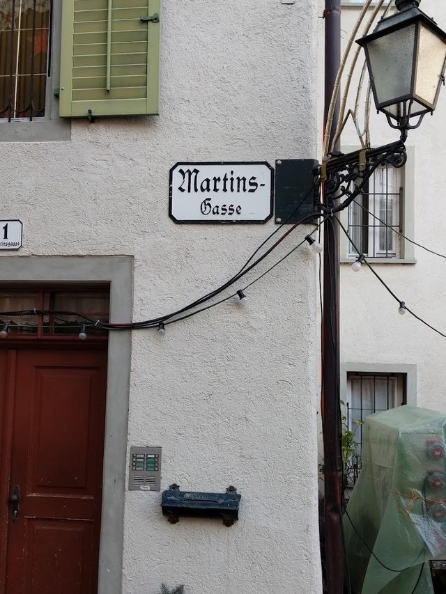 Historical landmark in Bregenz, Austria
