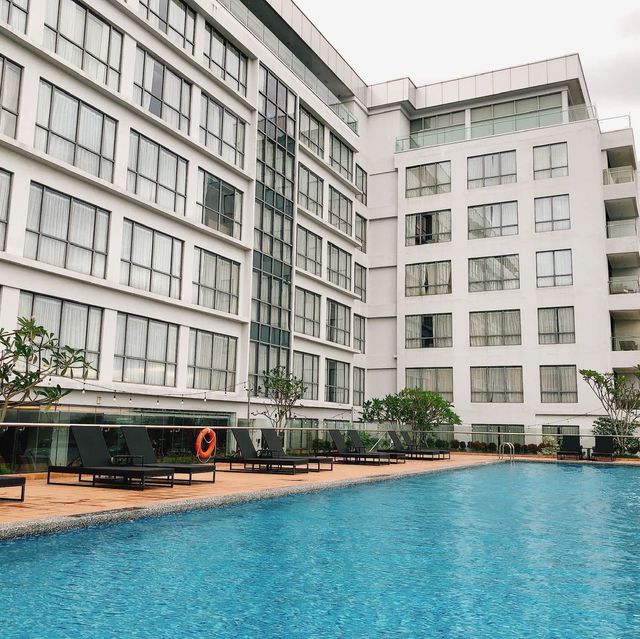 馬來西亞🇲🇾沙巴👙🩱白天🈚️邊際海景📍 Kota Kinabalu Marriott Hotel