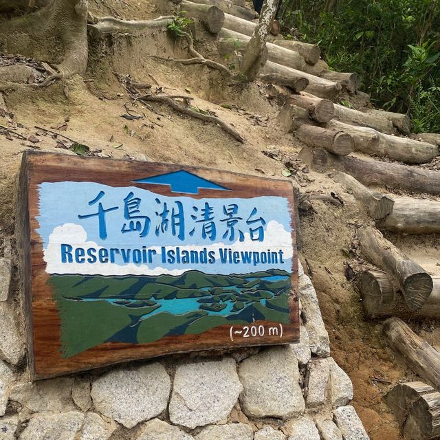 Hong Kong Reservoir Islands Viewpoint