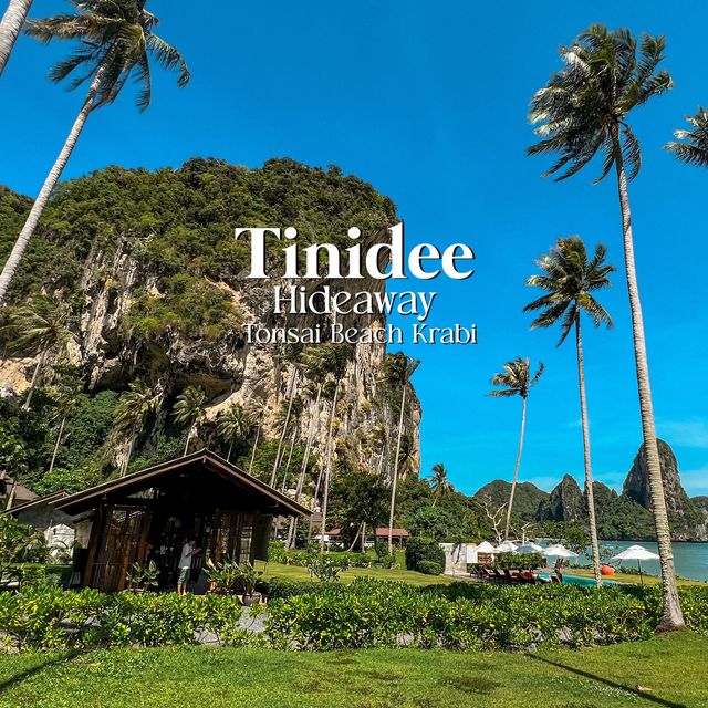 ที่พักกระบี่ วิวสุดว้าวว Tinidee Hideaway Tonsai 