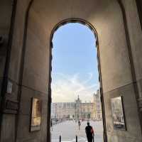 Summer evening with Seine and Lourve