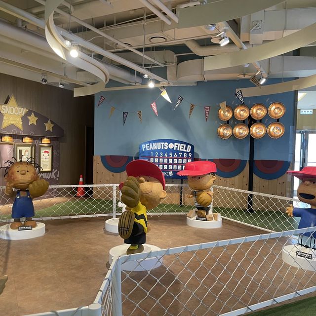 名人堂花園飯店 🖌 史努比陪你一起玩棒球⚾️