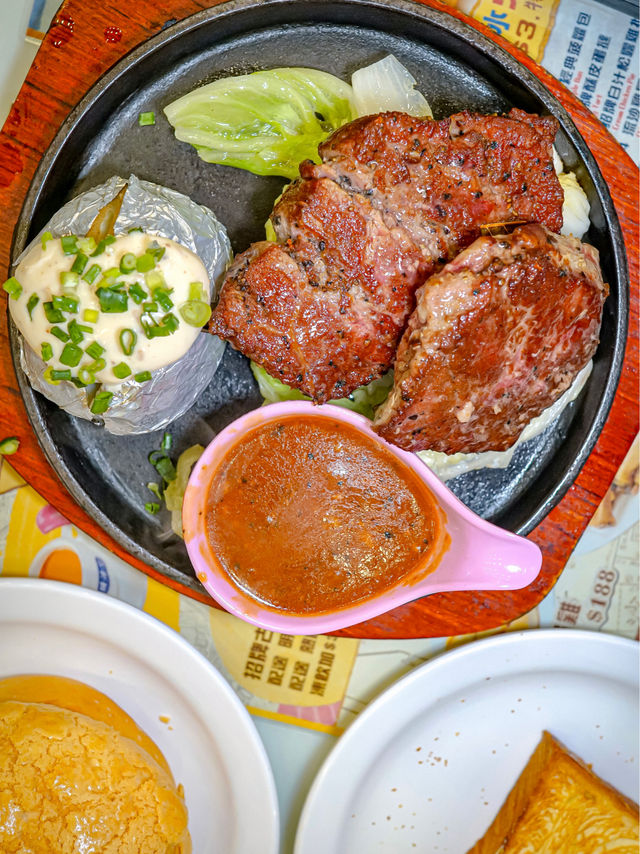 超人氣龍城冰室，都喺早餐最值得