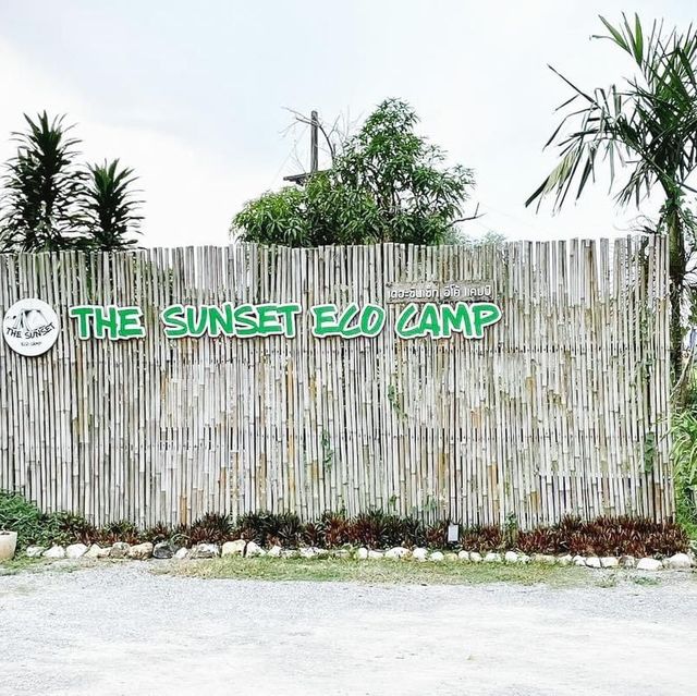 The sunset eco​ camp​ ที่พักสไตล์แคมป์ปิ้ง