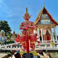 เที่ยววัดคุ้งท่าเลา ชมความอลังการประติมากรรมหนุมาน