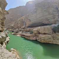 Wadi Shab in Oman. A great hike with nice swim 