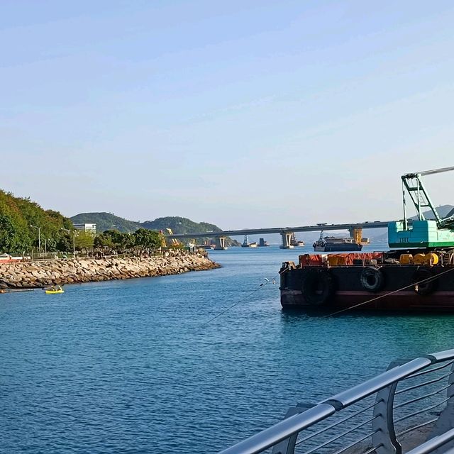 Popular TKO waterfront promenade 