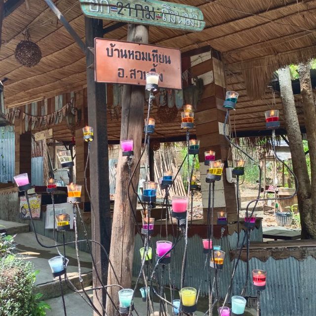 บ้านหอมเทียน อ.สวนผึ้ง ราชบุรี