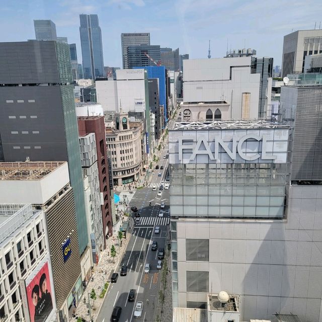 【Ginza Six】屋上から望む東京の景色！