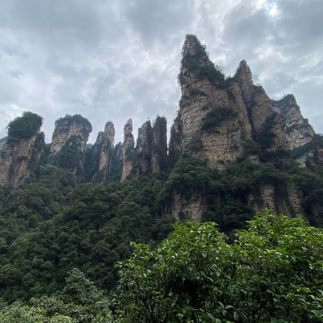 Gorgeous Avatar mountains (before rain)