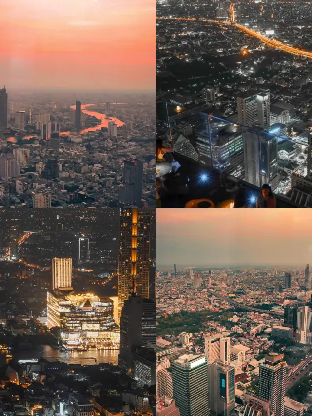 バンコクの夕日と夜景を満喫！King Power Mahanakhon Skywalk