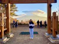 Panoramic view of Mt. Fuji (fall edition)