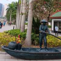 沿海岸線設計之風之塔公園