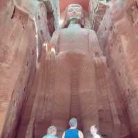 Leshan + GIANT BUDDHA + 71 meters tall!