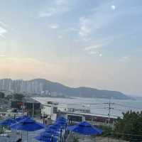 강동 몽돌해변이 보이는 오션뷰카페, 아주로마레