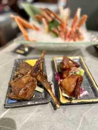 有任食松葉蟹腳的日式放題