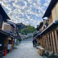 Time travel through streets of Kyoto