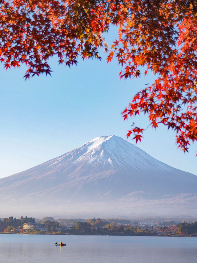 【山梨】紅葉×富士山　一度は見てみたい秋の美しい景色