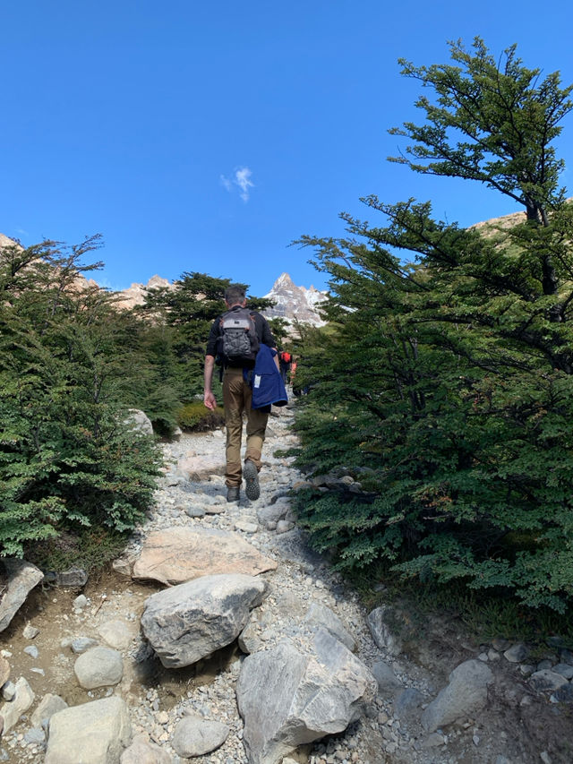 Gorgeous trek to Fitzroy 🏔️🌲🥾