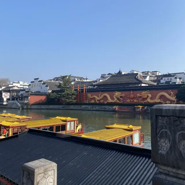 南京夫子廟⛩️秦淮河畔🚢