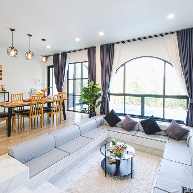 บ้านพักเปิดใหม่ปากช่อง สวยทันสมัยสระระบบเกลือ 