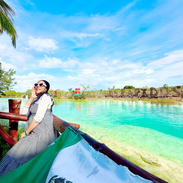 Natural beauty of Bacalar Mexico 🇲🇽