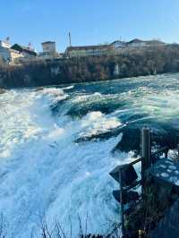 🇨🇭 Breathtaking Rheinfall in Swiss✨💎