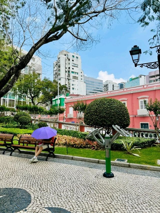First Garden in Macau, European Style !