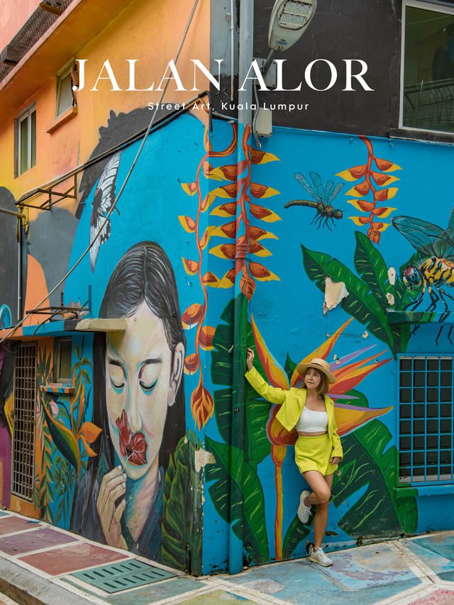 Jalan Alor Street Art แหล่งรวมสตรีทอาร์ตแห่ง KL
