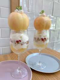 【福岡カフェ】季節のスイーツが可愛くて美味しくてたまらない🍑✨