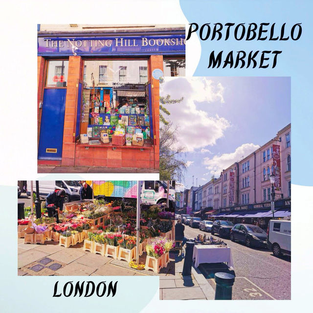 Vintage Vibes and London Charm at Notting Hill