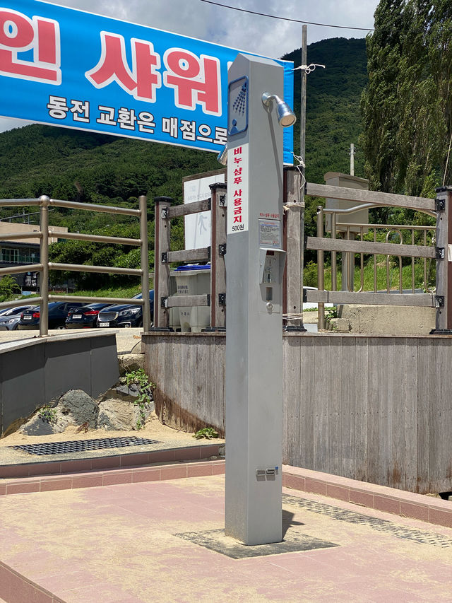 에메랄드빛 바다가 펼쳐지는 거제 여행지 📍구조라해수욕장