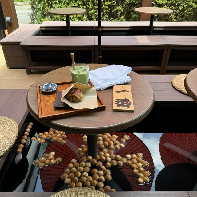 夏でも楽しめる足湯茶屋🍵♨️