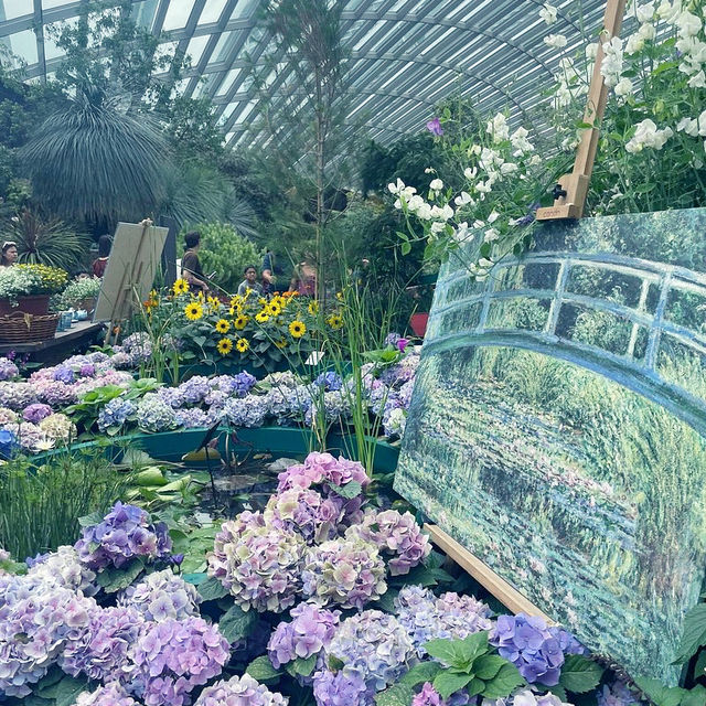 Singapore 🇸🇬 Most beautiful indoor garden 