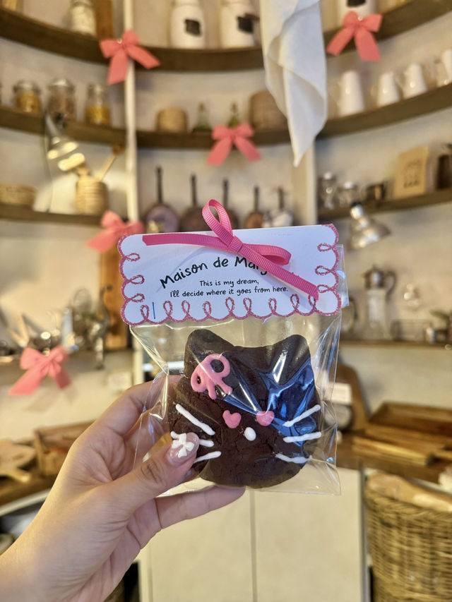 韓国にあるリボンがたくさんのベーカリー🥐🎀