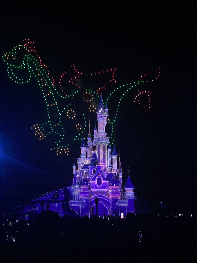 【パリ🇫🇷】絶対見て！ナイトショー🏰💫
