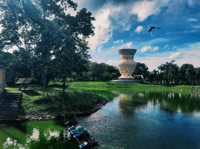 【烏隆他尼城市國家公園】網紅📸小黃鴨廣場，絕美湖泊