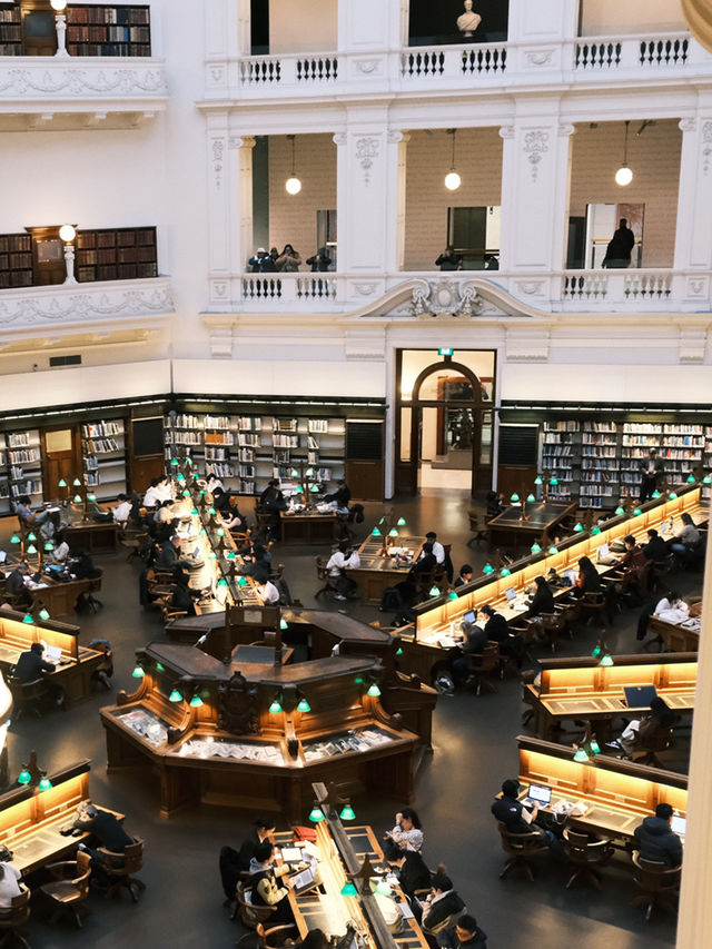 🇦🇺墨爾本旅行·維多利亞州立圖書館