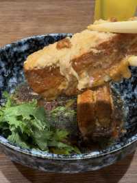 【福岡カフェ】見た目はシンプルだけど味は確か！豚の角煮がおすすめ✨️
