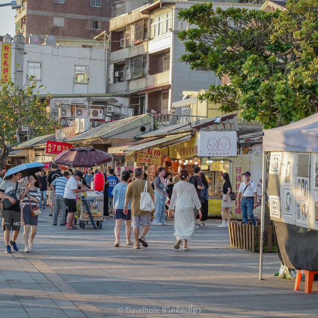 "Tamsui ตั้นสุ่ย"จุดชมวิวพระอาทิตย์ตก ไทเป