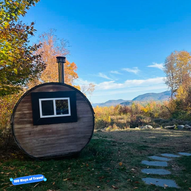 Autumn Bliss: White Mountain National Forest's Vibrant Splendor 