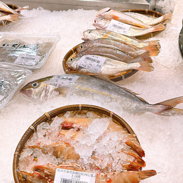 台北旅遊景點‼️台北魚市「上引水產」