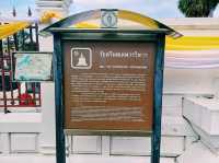 曼谷考山路附近小眾皇家寺廟景點Wat Tri Thotsathep Worawihan，適合散步拍照