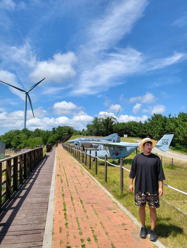 영덕의 푸른바다와 함께하는 풍력발전단지