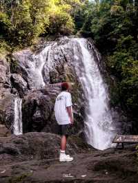 น้ำตกสวยเมืองระนอง น้ำตกปุญญบาล💦🌳