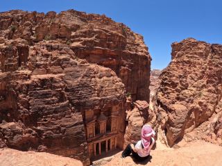 Petra Ruins in Jordan.