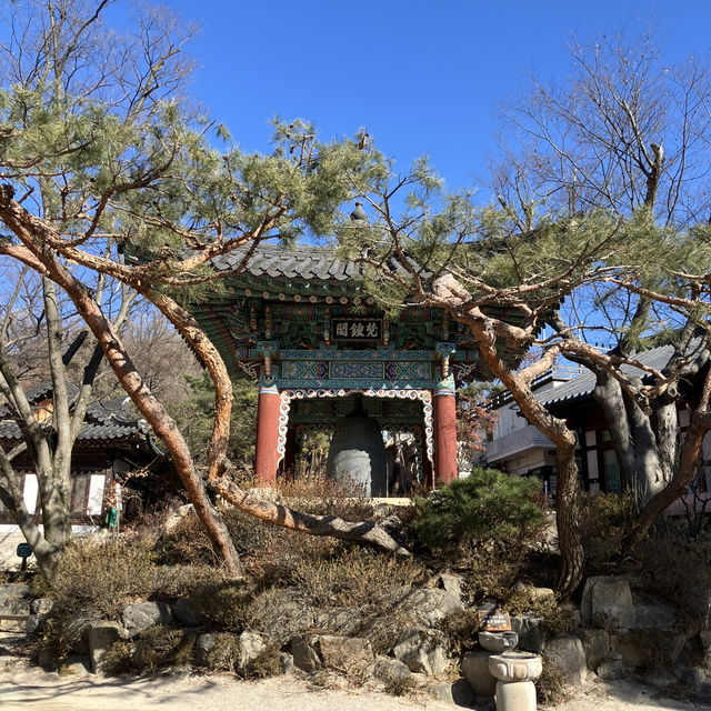 서울 한복판의 고즈넉한 사찰, 길상사