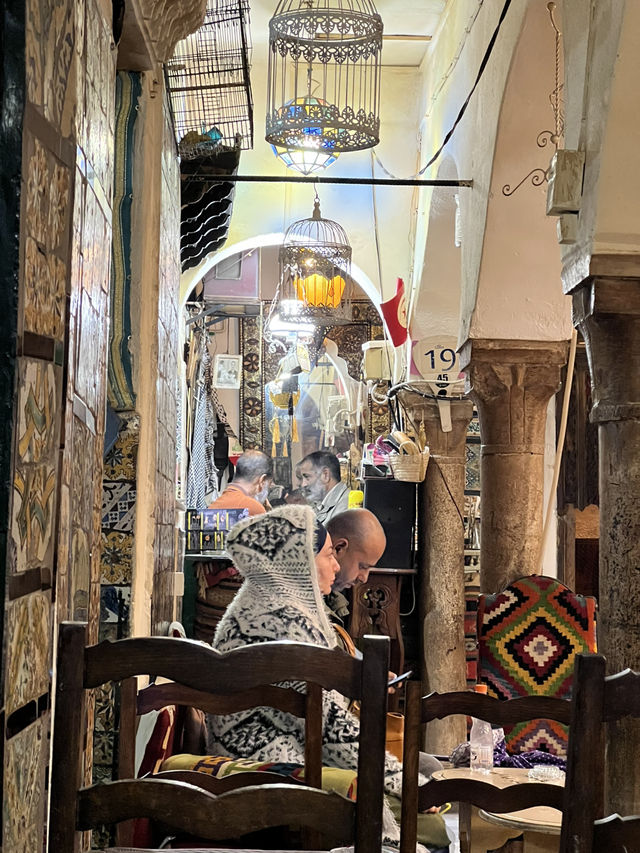 Charming Café in Tunis Medina