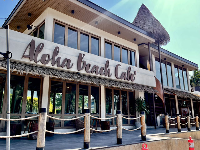 Aloha Beach Cafe บางแสน: กับเมนูพิเศษเดือนวาเลนไทน์